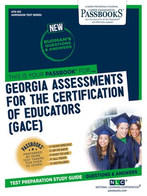 cover image of Georgia Assessments for the Certification of Educators (GACE&#174;)